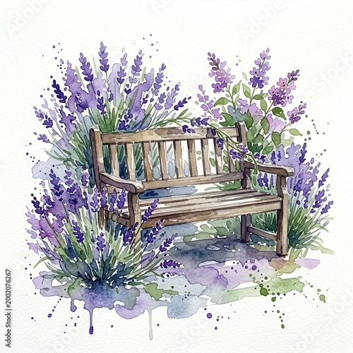bench in the park