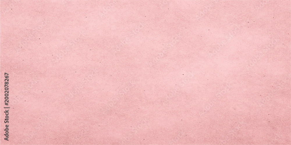 Fototapeta premium A blank vintage pink paper texture background with a rough aged canvas pattern and grunge parchment surface for an antique art backdrop material
