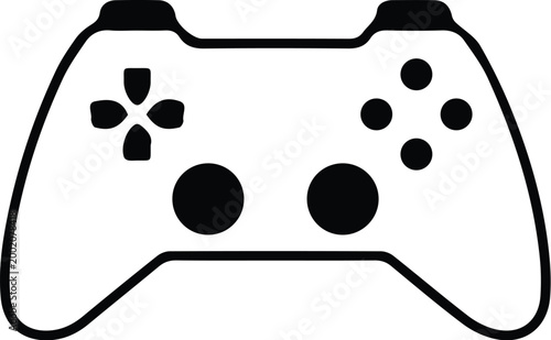Gaming gamepad icons, play station, game controller icon