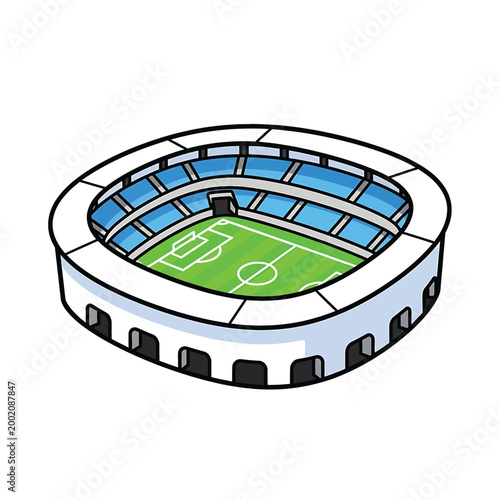 Soccer Stadium Football Field Arena Sports.