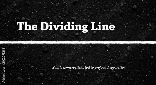 Dark Grainy Charcoal Dividing Line Image v2
