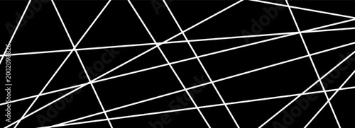 Line straight chaotic for random messy geometric and lines chaos pattern. Abstract stripe artistic for tangled asymmetric web and monochrome miscellaneous element. Line scribble frame.