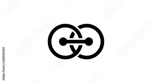 Photos Interconnected Circles Symbol.