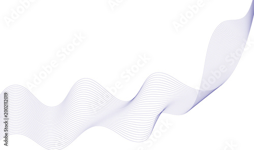 Abstract purple wave background with flowing lines, modern gradient fabric texture design