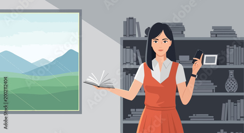 business woman with tablet pc