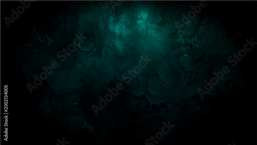 Vector Mystical  nebulous depths of universe, an ethereal display of cosmic dance through vibrant gradients, transporting viewers into immersive realm of mystery.