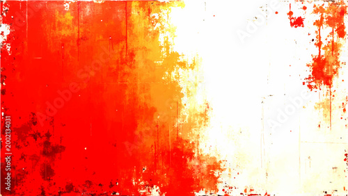 Vector Abstract depiction of textured  surface, artistic blending of fiery hues creating striking contrast.