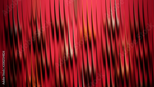 Canvas-taulu Abstract red and black diagonal stripes texture background, lines
