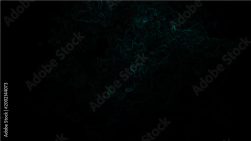 Schilderij op canvas Abstract Vector smoke plume drifting against the black background, mysterious, surreal, with atmospheric effects