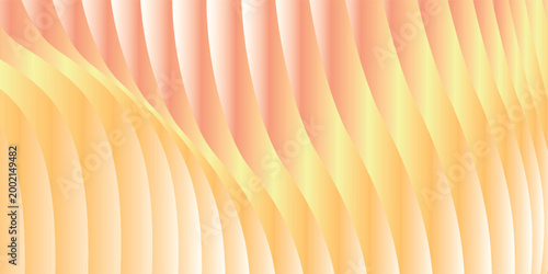 Abstract sweet peach and cream background resembling flowing caramel or candy swirls.