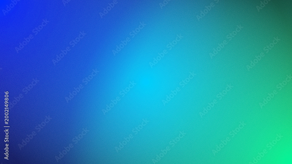 Obraz premium Vibrant Gradient Background, Blue and Green Abstract Swirls, Smooth Color Transition, Modern Digital Art, Futuristic Backdrop for Design