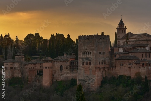 ALHAMBRA DE GRANADA ANDALUSIA SPAIN