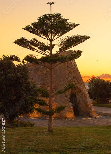 PUESTA DE SOL EN EL PUERTO DE MOTRIL