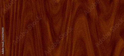 Rich mahogany wood texture background with deep reddish brown grain patterns luxury timber surface material for high end furniture interior design architectural visualization digital illustration.
