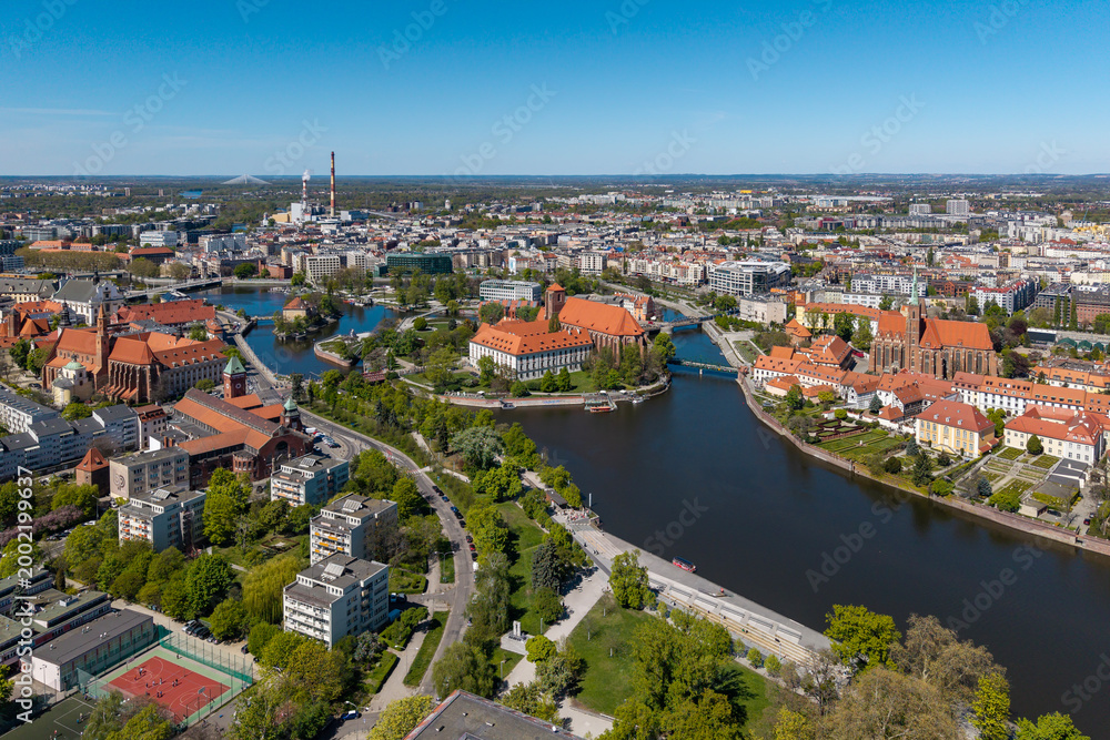 Fototapeta premium Wrocław, Polska