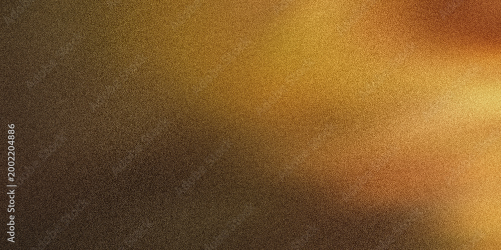 Fototapeta premium Brown and yellow gradient background with texture