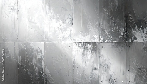 Abstract grayscale texture metallic surface with weathered appearance