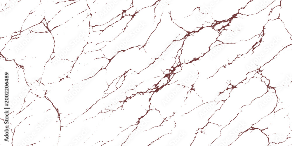Obraz premium White background with reddish-brown marble veins abstract background stone texture surface background abstract material backdrop polished countertop decoration interior contrast