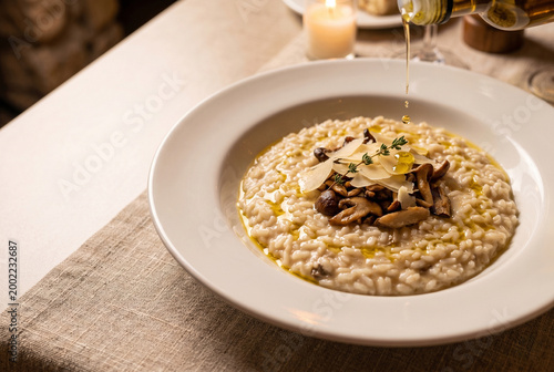Colonial Risotto - Italian Heritage Parmesan in Serra Gaúcha with Copy Space