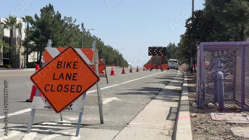 Bike Lane Closed MS
