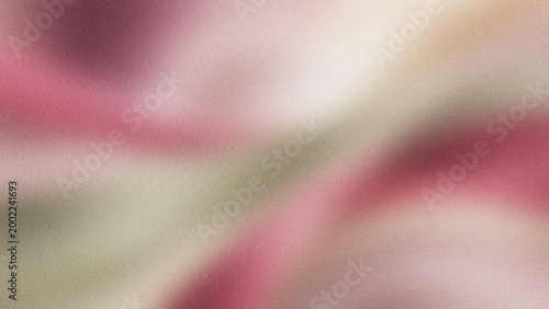 Abstract Soft Pink and Green Blurry Noise Texture Background