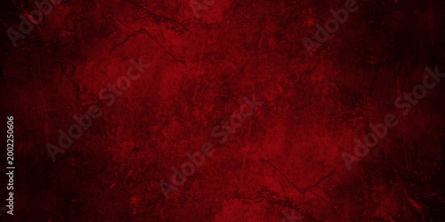Dark red grunge texture background with abstract smoky patterns, luxury maroon marble stone effect