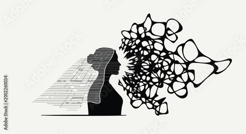 woman with flowers in hair mental health mindfulness