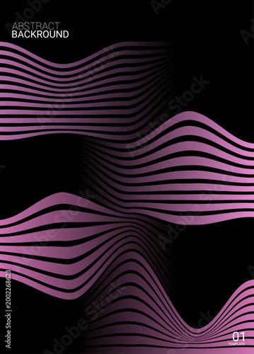 Elegant purple abstract background modern wave design for digital art wallpapers