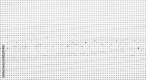 Dotted grid pattern with geometric shapes
