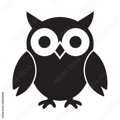 Cute owl icon