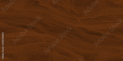 High-resolution dark walnut wood texture background with organic wavy grain patterns for elegant interior design