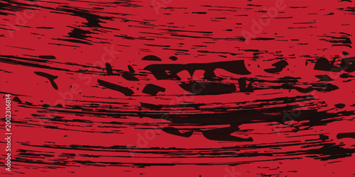 Black and red grunge texture. Scary red black scary background