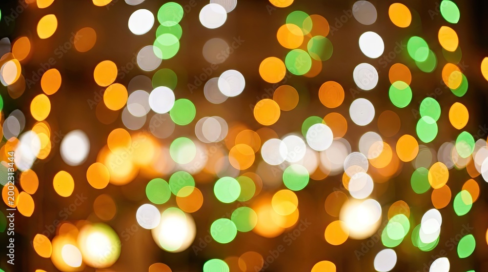 Fototapeta premium Vibrant bokeh lights celebrating india's independence day with festive illumination