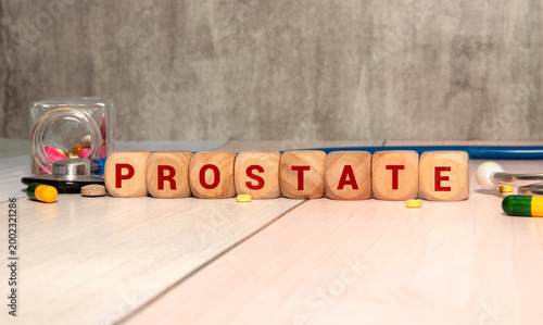 Prostate Word, Banner, Icon and Conceptual Image