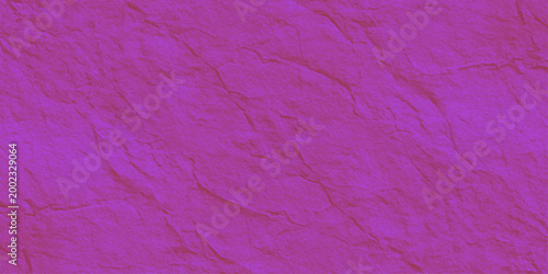 A seamless pink painted wood and wall texture design featuring a rough purple grunge surface and old crumpled paper material for an artistic violet backdrop pattern