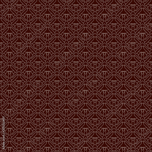 Obraz na plátně Ethnic, tribal seamless pattern