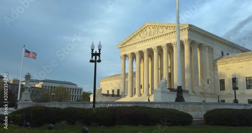 Supreme Court, Washington DC, Late in the Afternoon