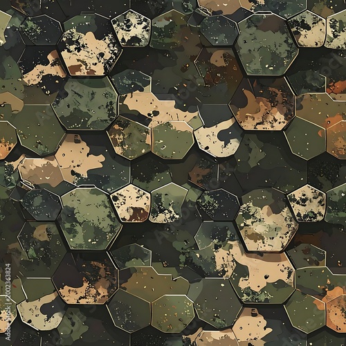 Hexagonal camo pattern (1)