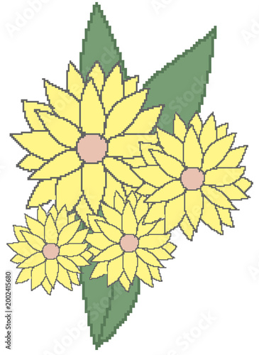 vector illustration of a flower