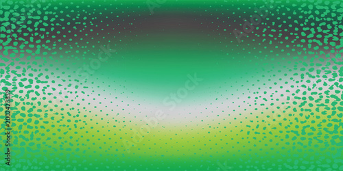 Latar belakang tekstur berwarna kuning, biru, hijau, risograf. Efek vektor halftone. Tekstur yang berisik.