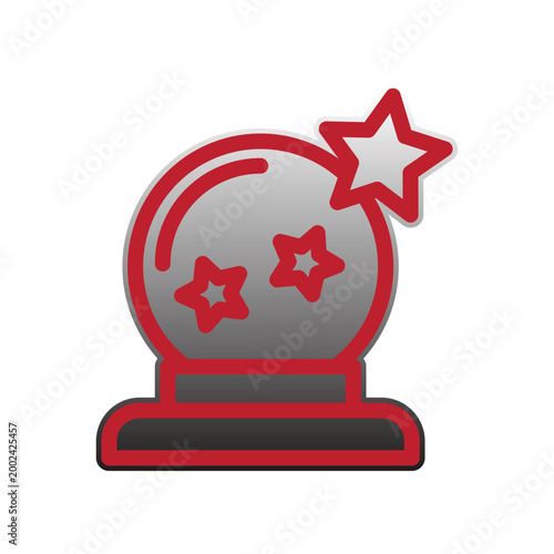 Magic Ball icon design template