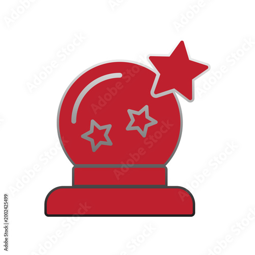 Magic Ball icon design template
