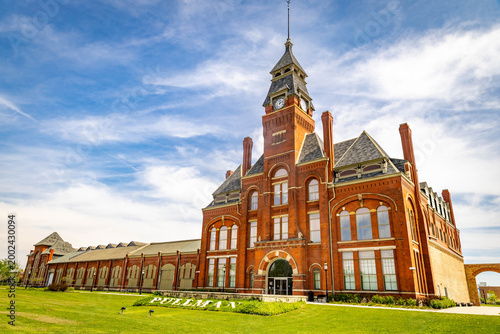 Slika na platnu Pullman Factory Building at Pullman National Historical Park Chicago
