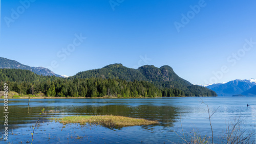 Photography Tranquil loop - Pitt Lake and Swan Dike in Pitt Meadows, BC Canada