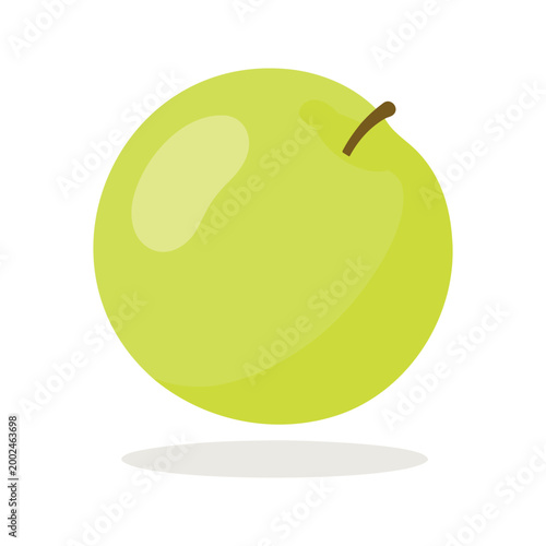Granny Smith is a widely cultivated apple with light green skin and crisp, juicy flesh that has a tart flavor.