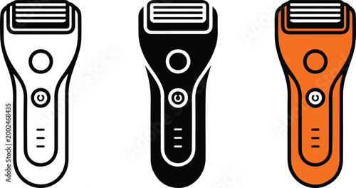 Set of treadmill workout icons with a clock symbol representing gym fitness cardiovascular exercise and time management for healthy lifestyle training sessions.