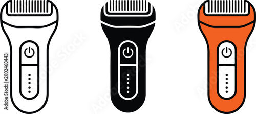 Set of treadmill workout icons with a clock symbol representing gym fitness cardiovascular exercise and time management for healthy lifestyle training sessions.