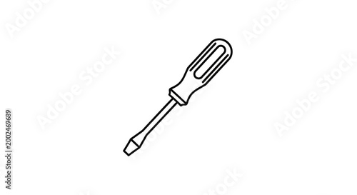 Obraz na plátně Screwdriver Tool Hardware.