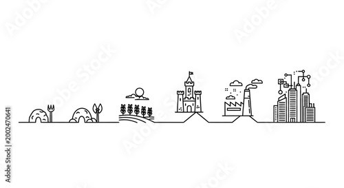 Evolution of Human Civilization: From Prehistoric to Smart City
