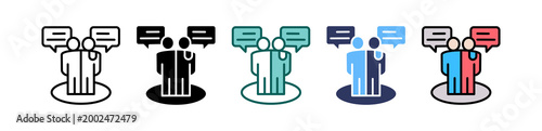 Foto Peer Support multiple icon